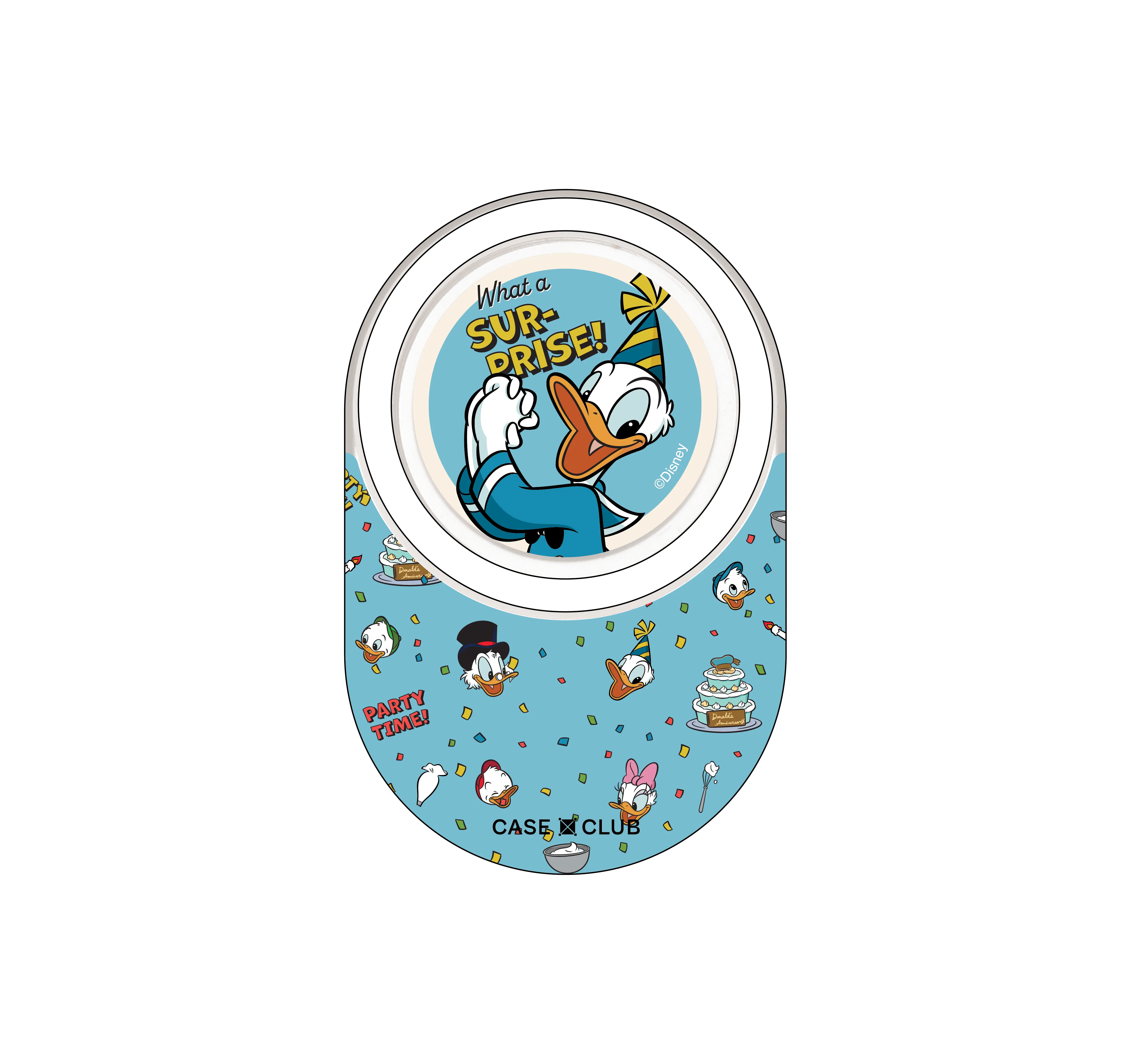 donald duck party blue